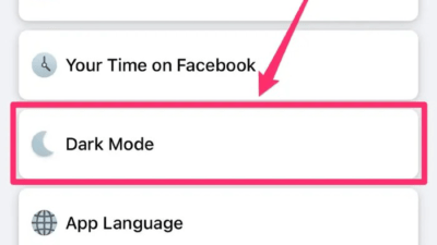 Cara Mode Gelap Facebook Di Android dan IOS