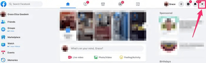 Cara Mode Gelap Facebook Di Komputer