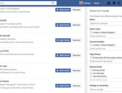 Cara memblokir Pencarian Profil Facebook Dengan Mudah
