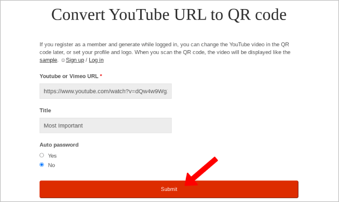 Cara Membuat Kode QR Dari Video Youtube