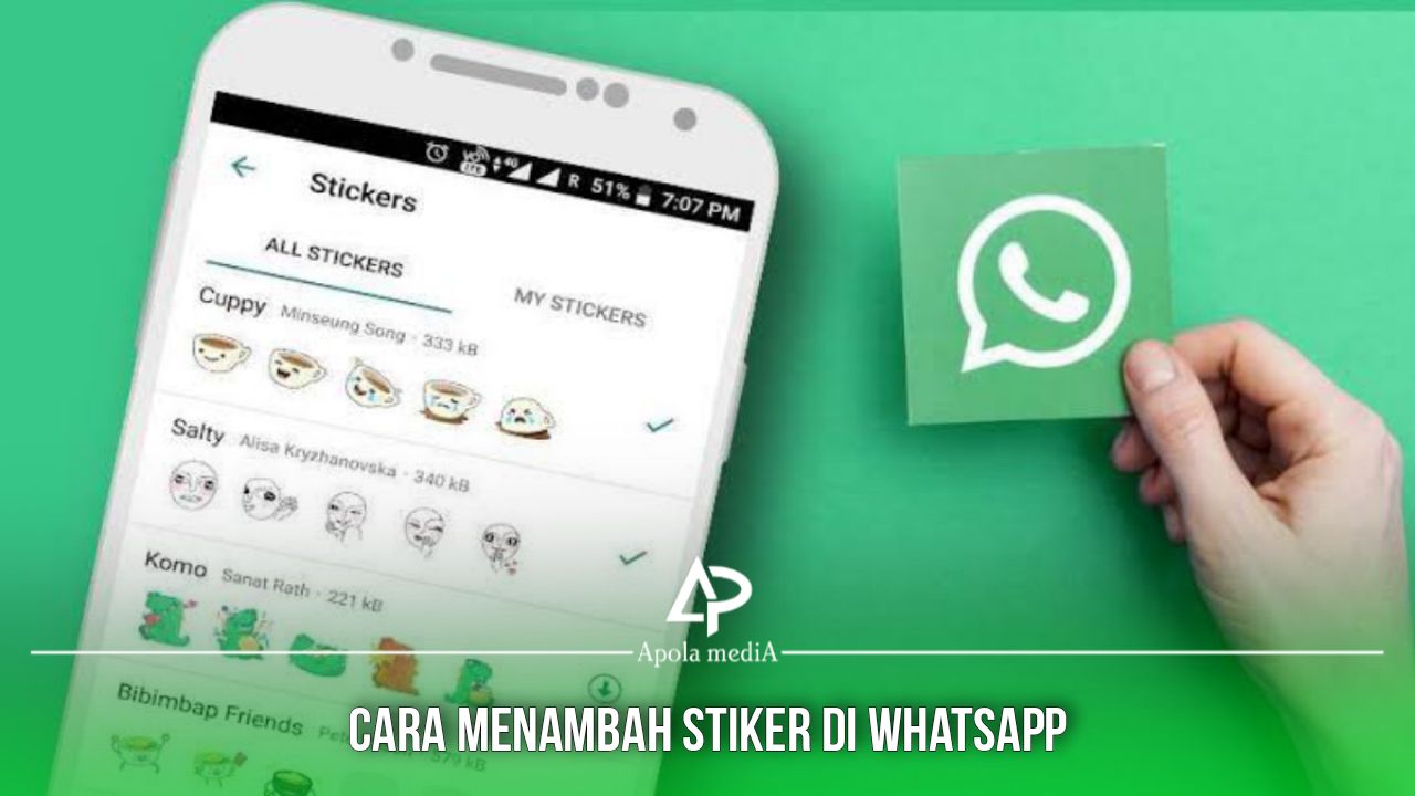 5 Cara Add Stiker Di Whatsapp Android Dan iOS, Gampang Banget