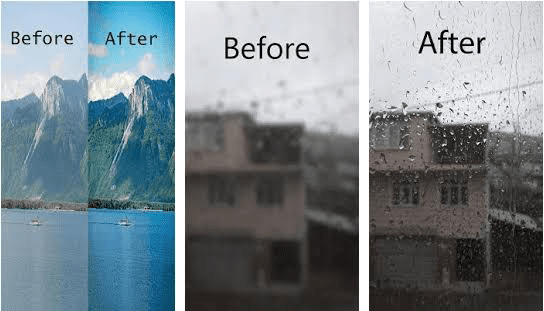 Remove blur from pictures