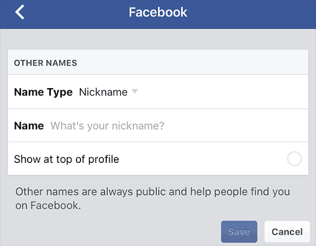 Cara Mengubah Nama Profil Facebook Di Android