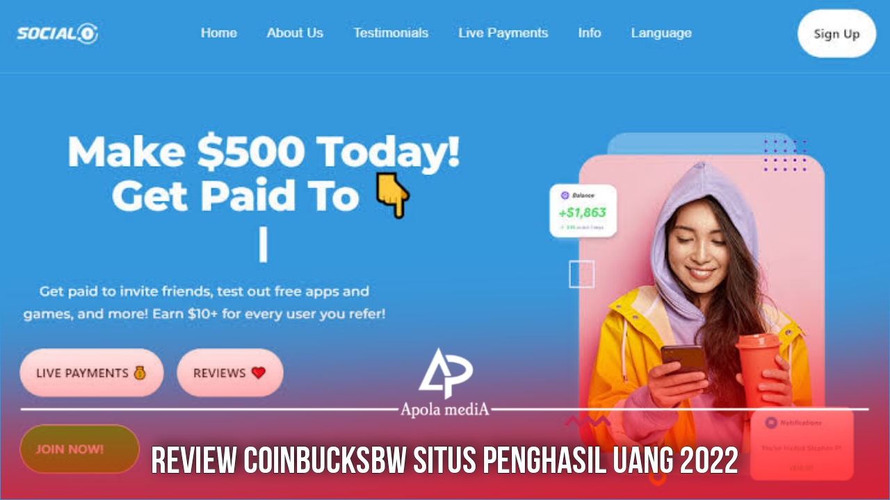 Review Situs CoinBuckSbw Penghasil Uang Terbaru 2022, daftar dapet 25$ ?