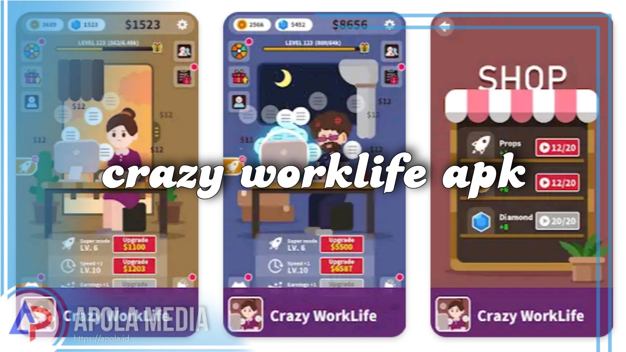 Review Aplikasi Crazy WorkLife Penghasil Uang Terbaru 2022