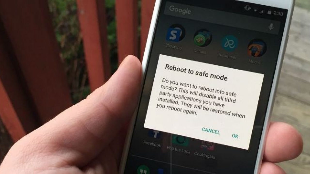 Cara Masuk Safe Mode Android