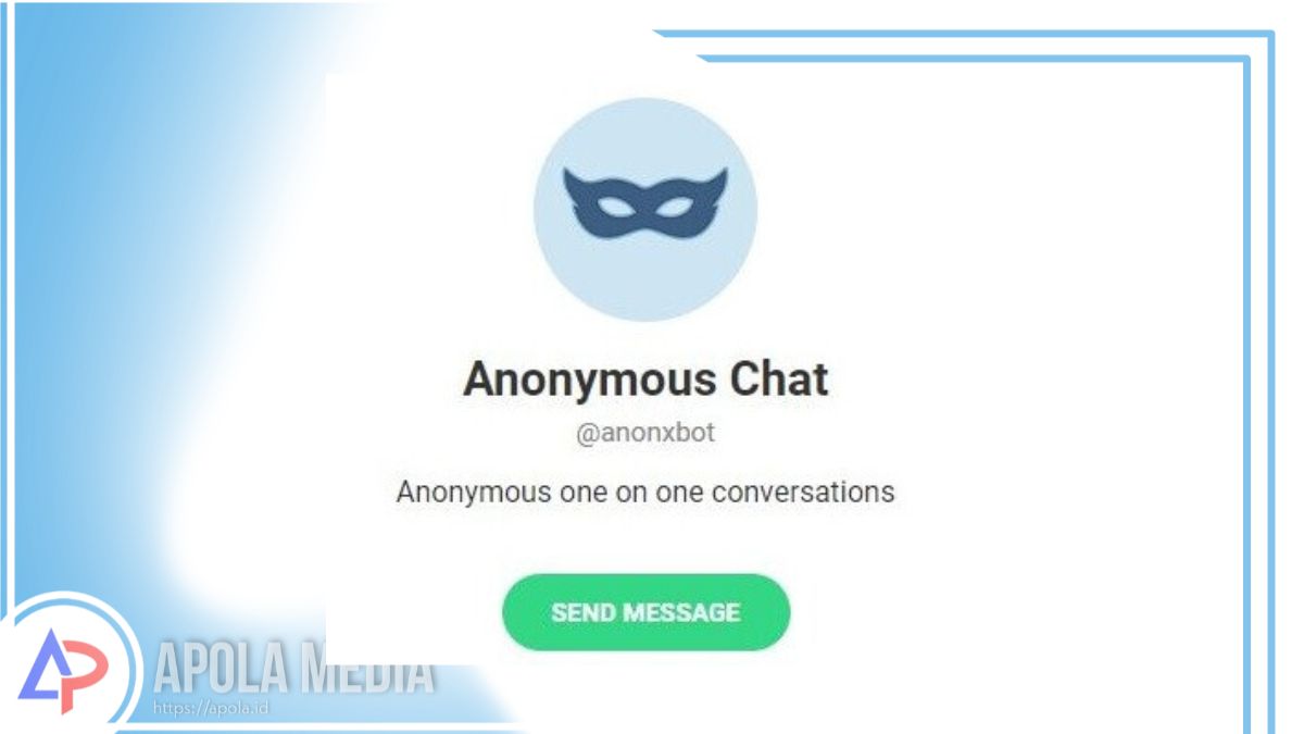 Bot Telegram Chat Selain Anonymous