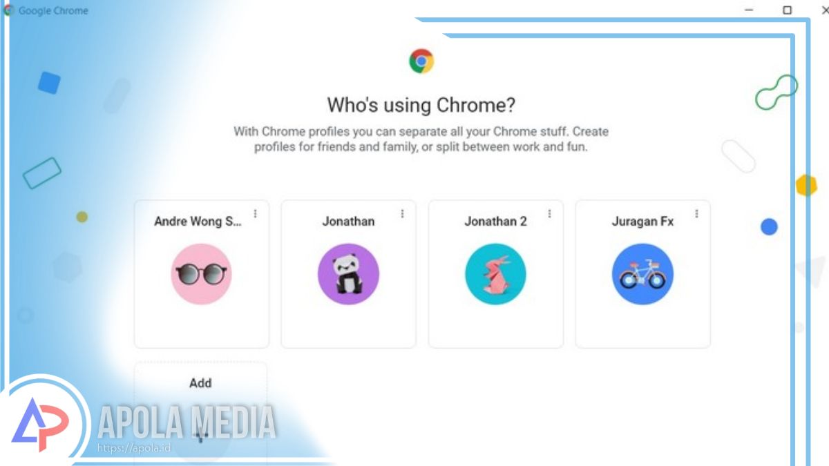 Cara Membuat Multi User di Google Chrome