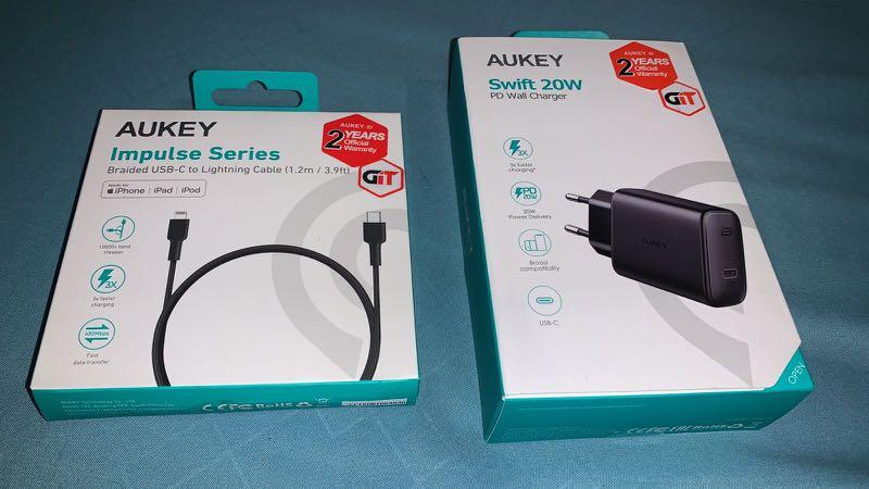 Charger iPhone mfi Aukey