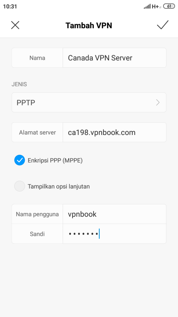 Cara Menambahkan VPN di Xiaomi