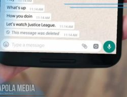 Cara Melihat Deleted Message Whatsapp Menggunakan Recent Notification