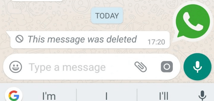 Cara Melihat Deleted Message Whatsapp
