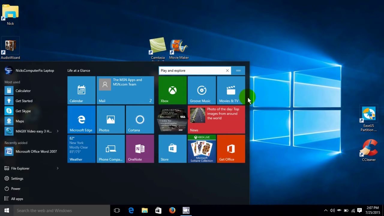 Cara Split Screen Windows 10