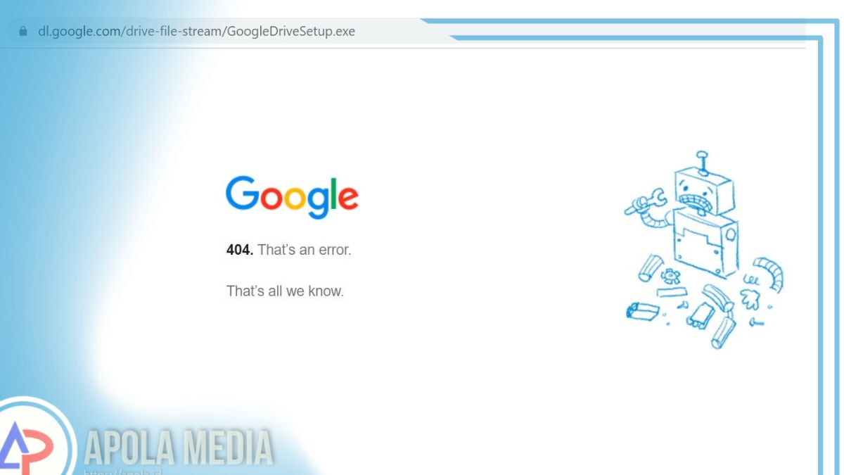 Cara Mengatasi Link Google Drive Error 404