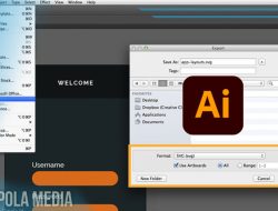 Cara Export Adobe illustrator Agar Tidak Pecah, 100% Mudah