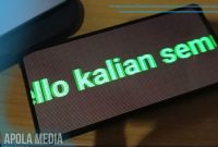 Cara Membuat Tulisan Berjalan di Kinemaster