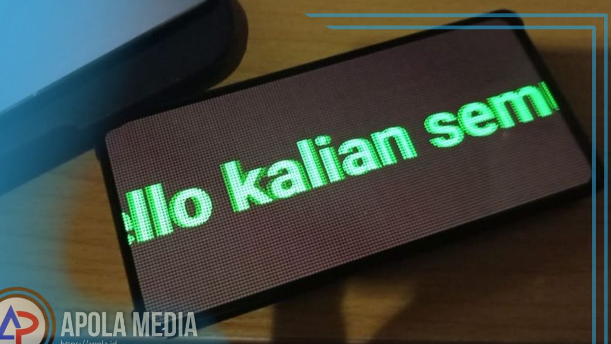 Cara Membuat Tulisan Berjalan di Kinemaster