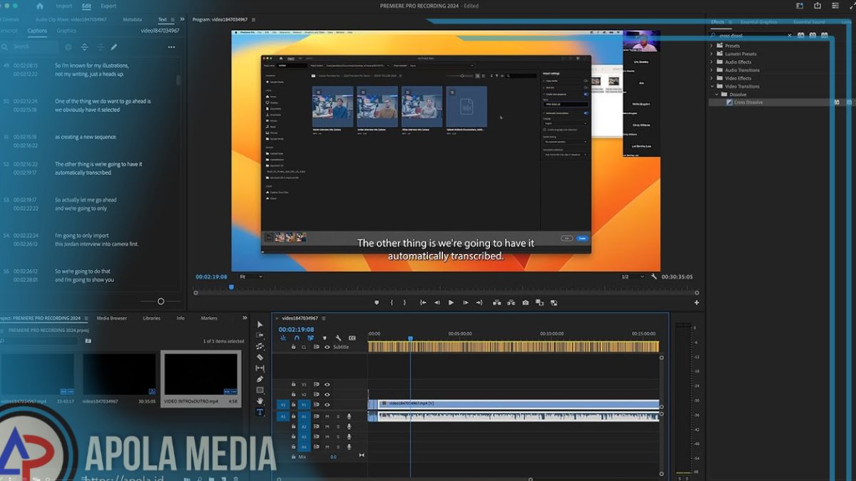 Cara Membuat Tulisan Berjalan di Adobe Premiere Pro