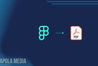Cara Save Figma ke PDF