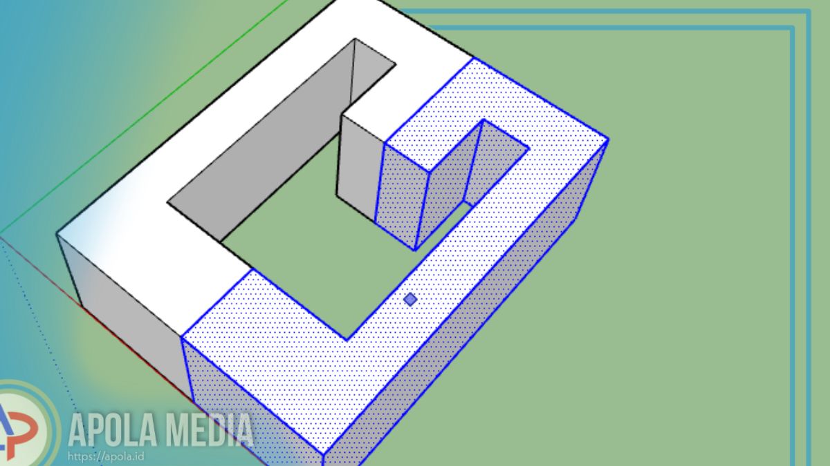 Cara Mirror di Sketchup dengan Mudah dan Praktis