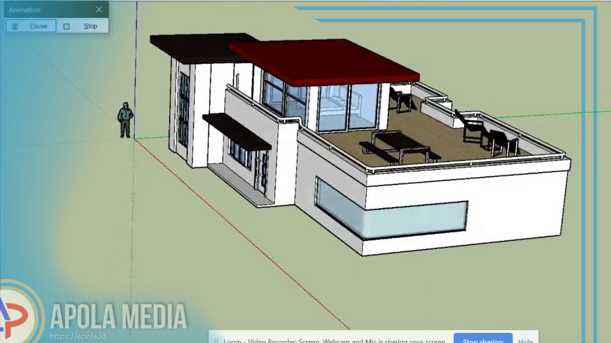 Cara Buat Video di Sketchup