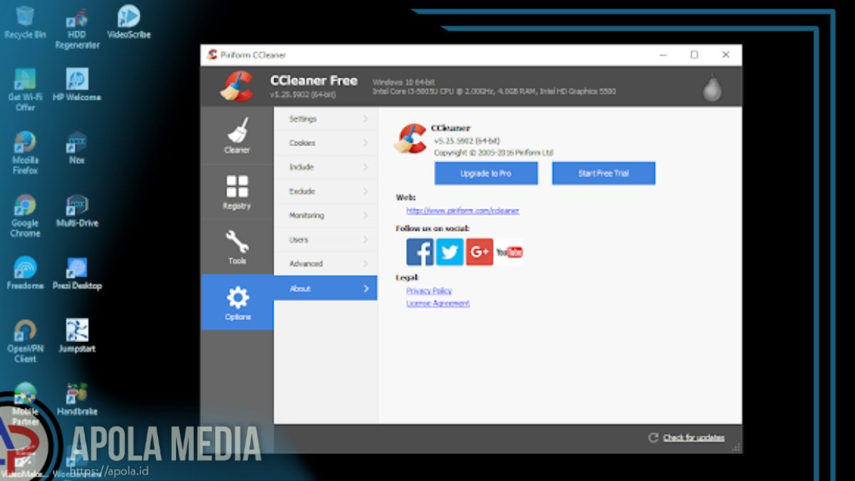 Cara Membersihkan Registry dengan Ccleaner